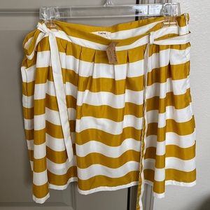 NWT striped skirt - L